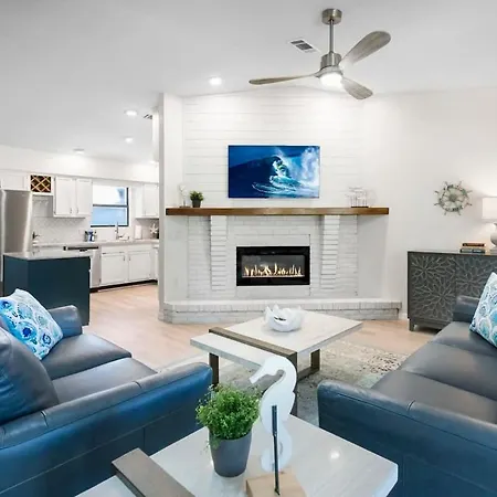 The St Augusdream Renovated Beach House Sleeps 8 Walk To Beach St. Augustine Exterior photo